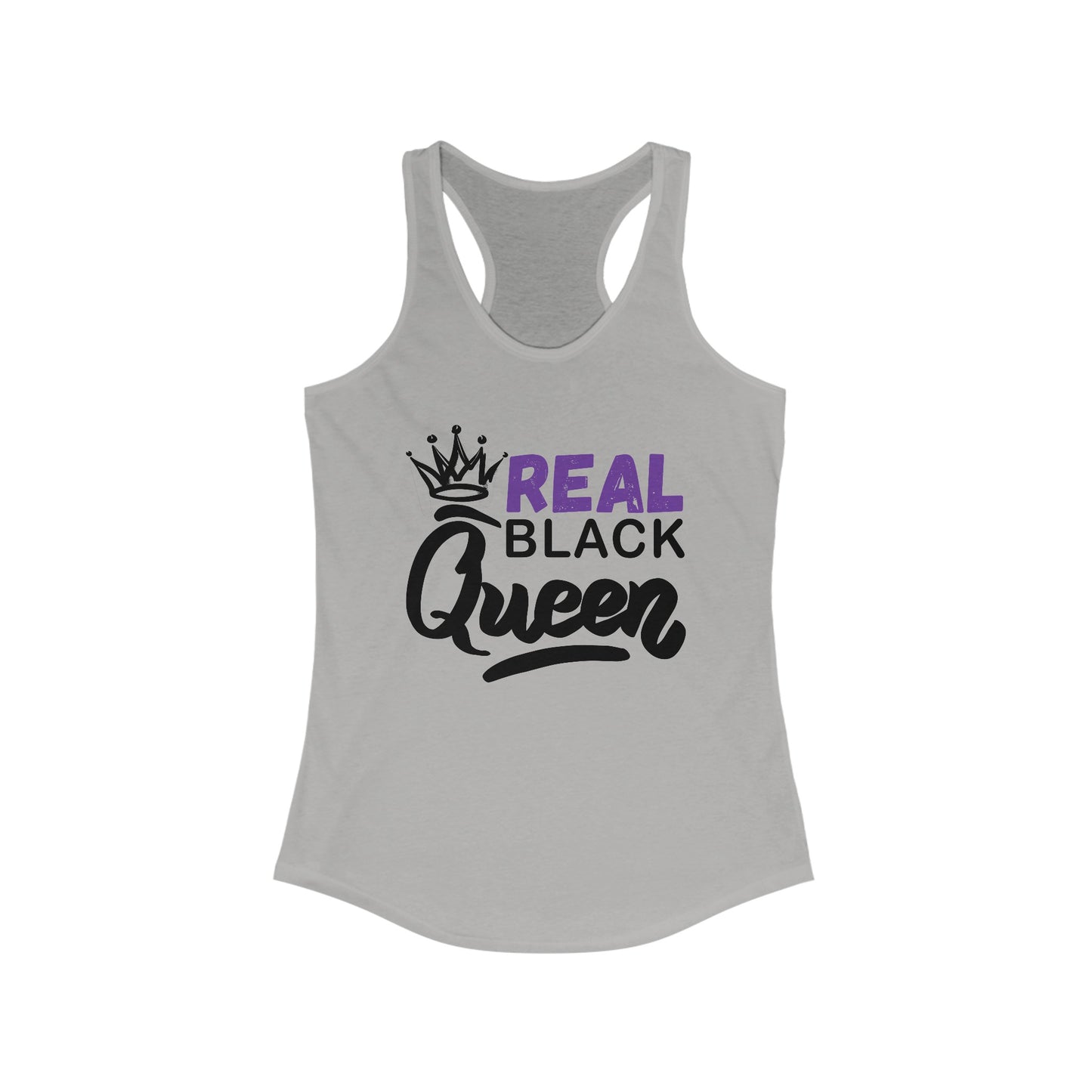 Real Black Queen, Women's Ideal Racerback Tank Top