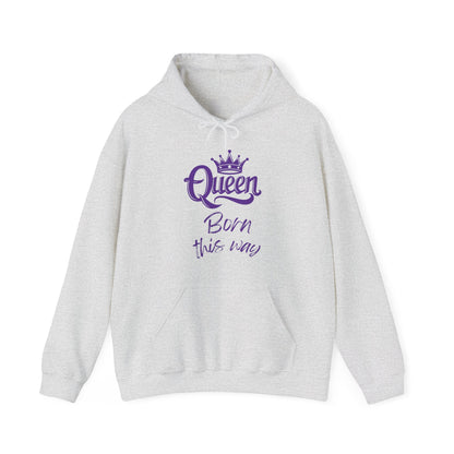 Queen-Born This Way, purple text, Hoodie