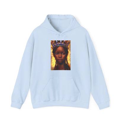 Portrait of a young Black Queen, Hoodie