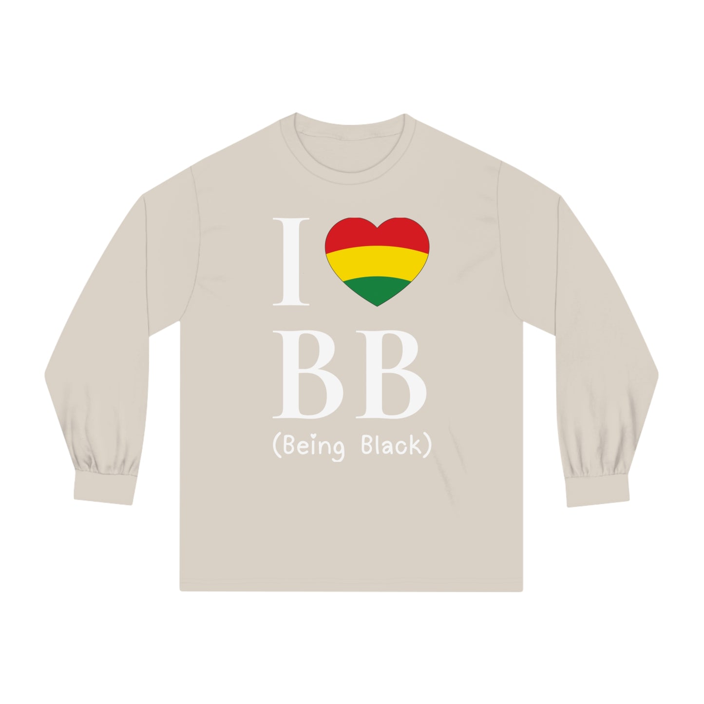 I Heart Being Black, Classic Long Sleeve T-Shirt