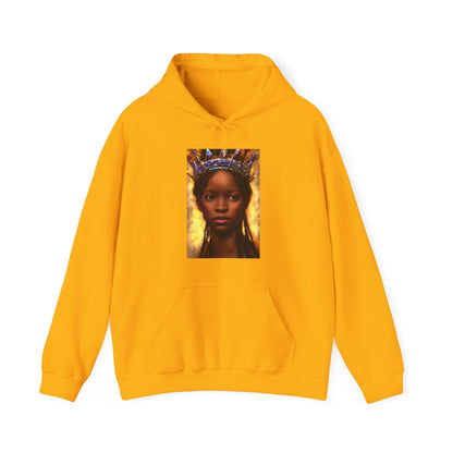 Portrait of a young Black Queen, Hoodie