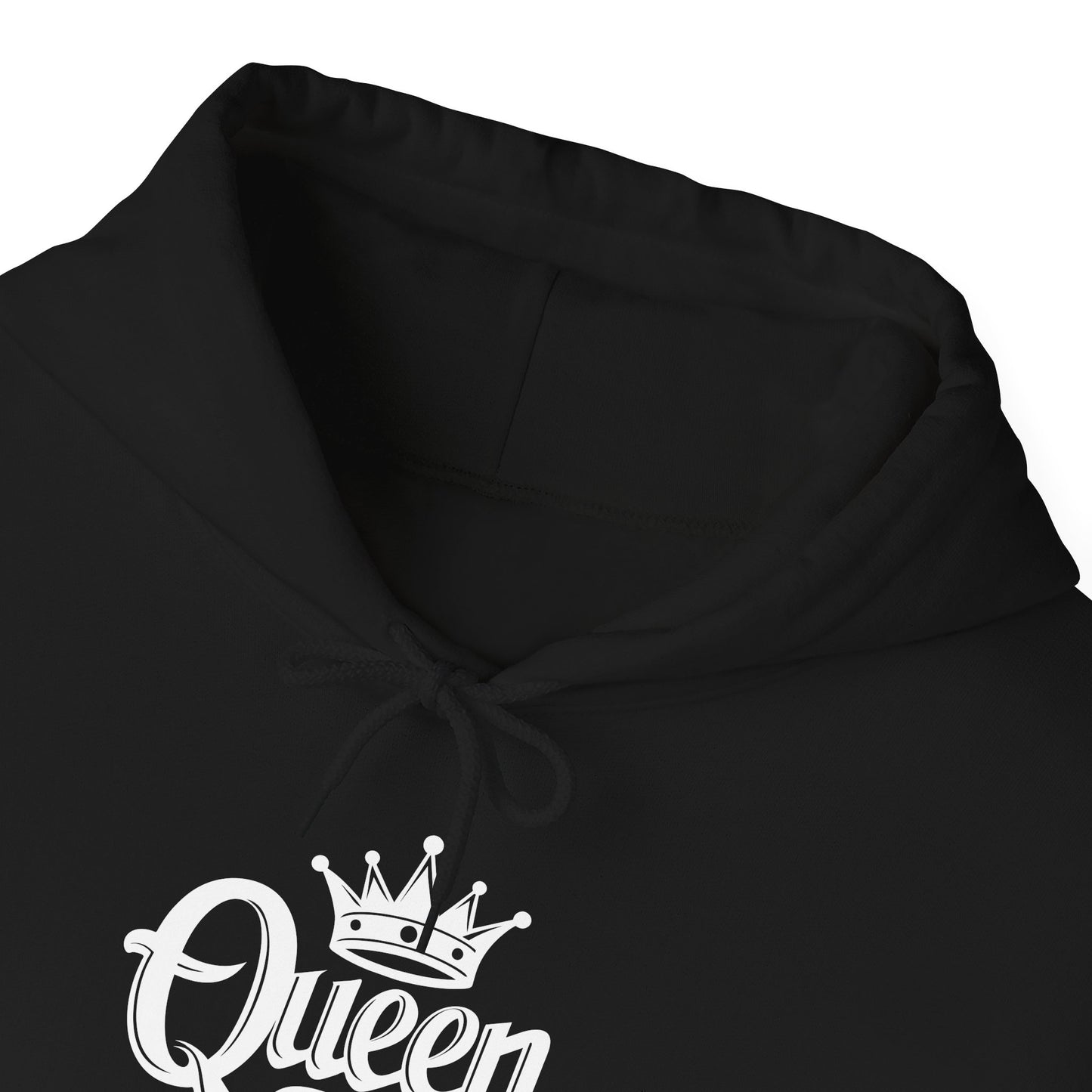 Queen-Born This Way, white text, Hoodie