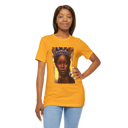 Young Black Queen Portrait, T-Shirt