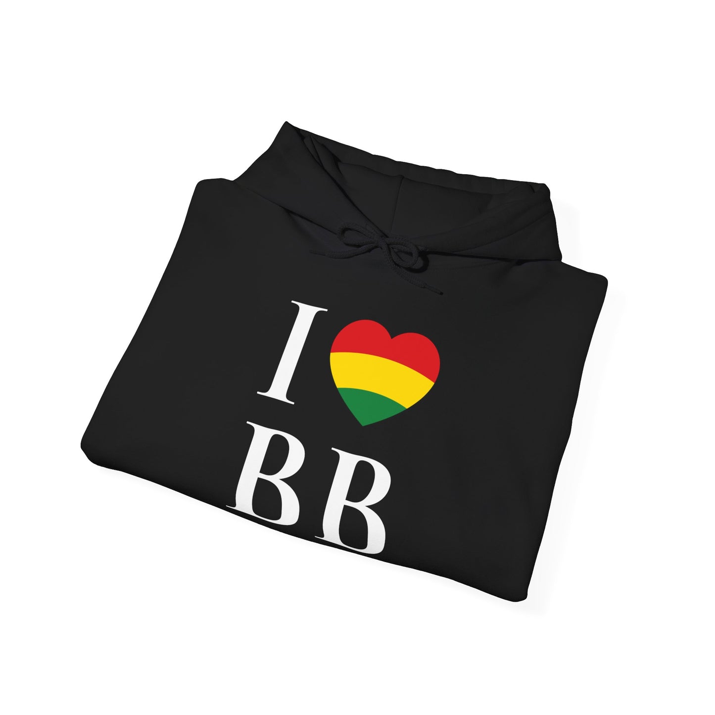 I Heart Being Black, white text, Hoodie