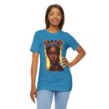 Young Black Queen Portrait, T-Shirt