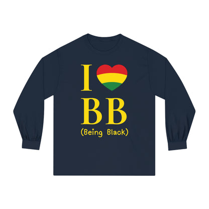 I Heart Being Black, Long Sleeve T-Shirt