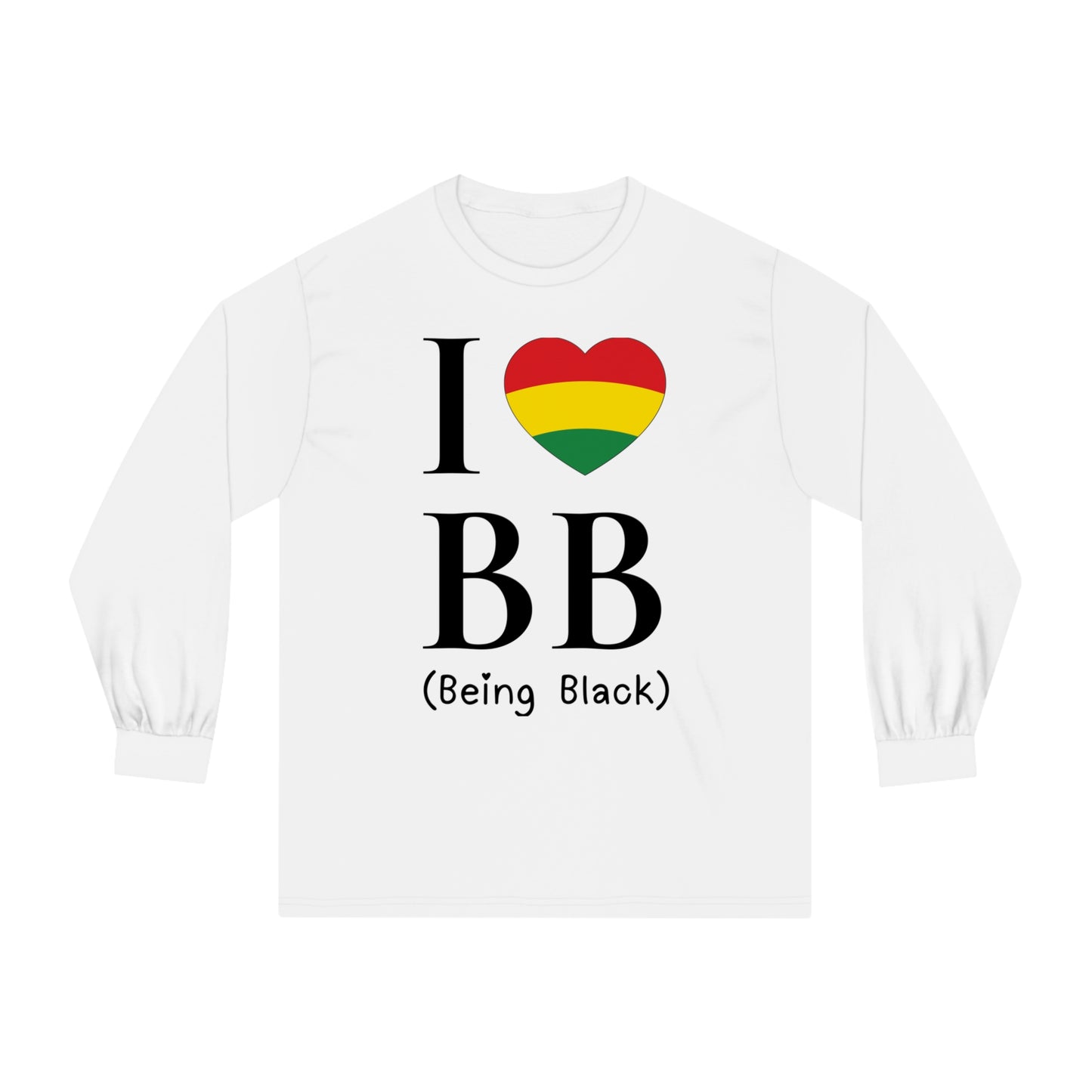 I Heart Being Black, Classic Long Sleeve T-Shirt