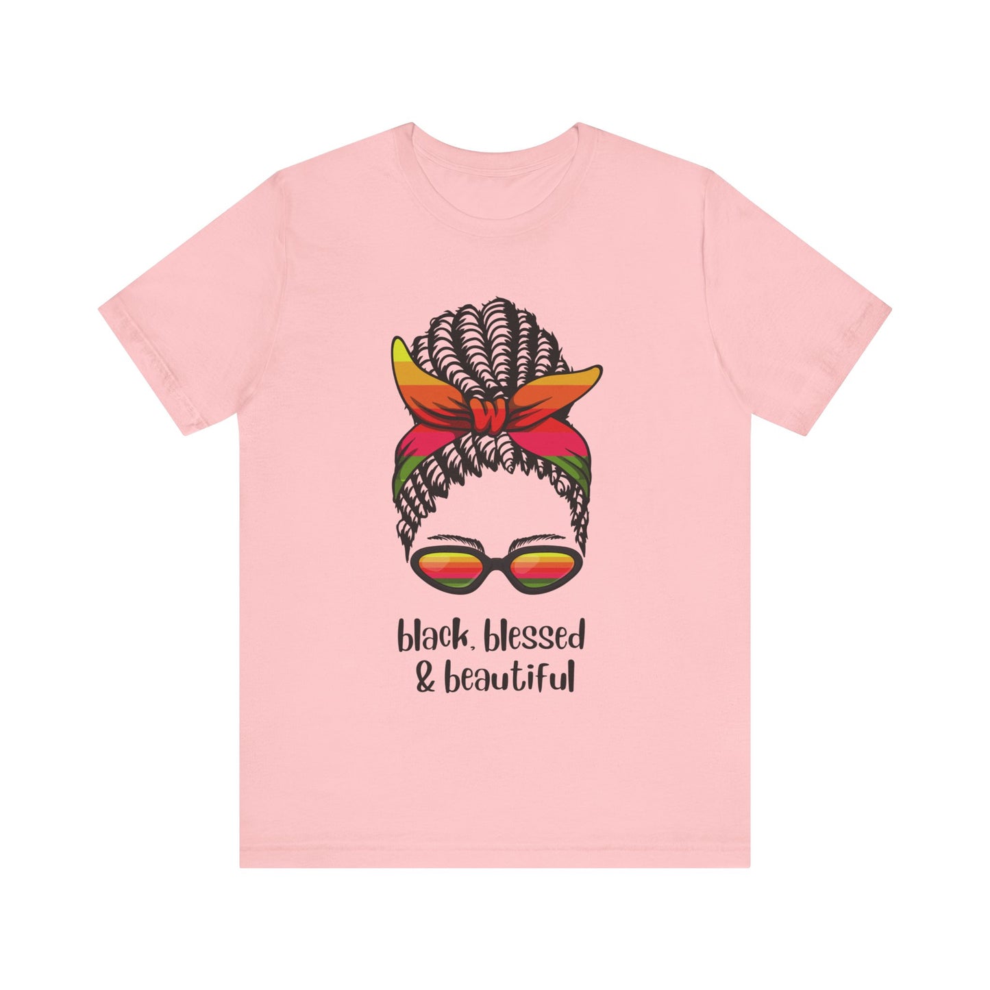 Black, Blessed, Beautiful, v2, T-Shirt