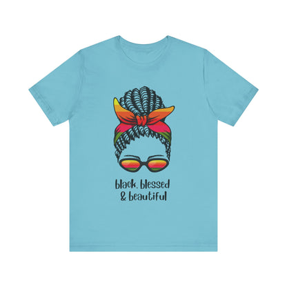 Black, Blessed, Beautiful, v2, T-Shirt