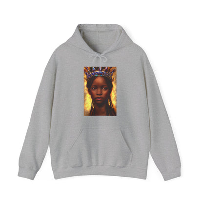 Portrait of a young Black Queen, Hoodie