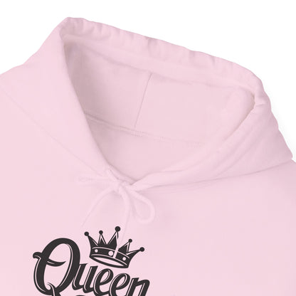 Queen-Born This Way, black text, Hoodie