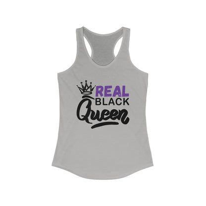 Real Black Queen, Women's Ideal Racerback Tank Top