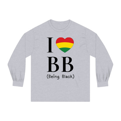 I Heart Being Black, Classic Long Sleeve T-Shirt