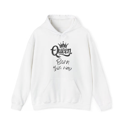 Queen-Born This Way, black text, Hoodie