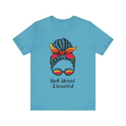 Black, Blessed, Beautiful, v2, T-Shirt