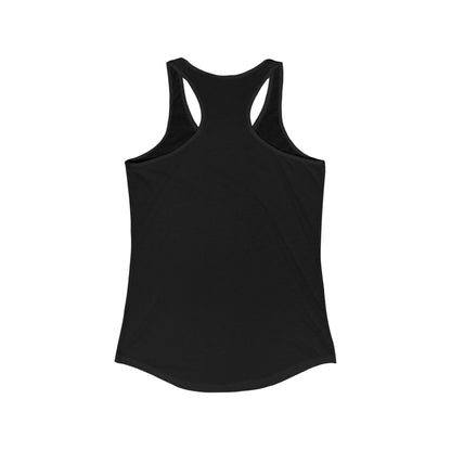 I Heart Being Black, red text, Women's Ideal Racerback Tank